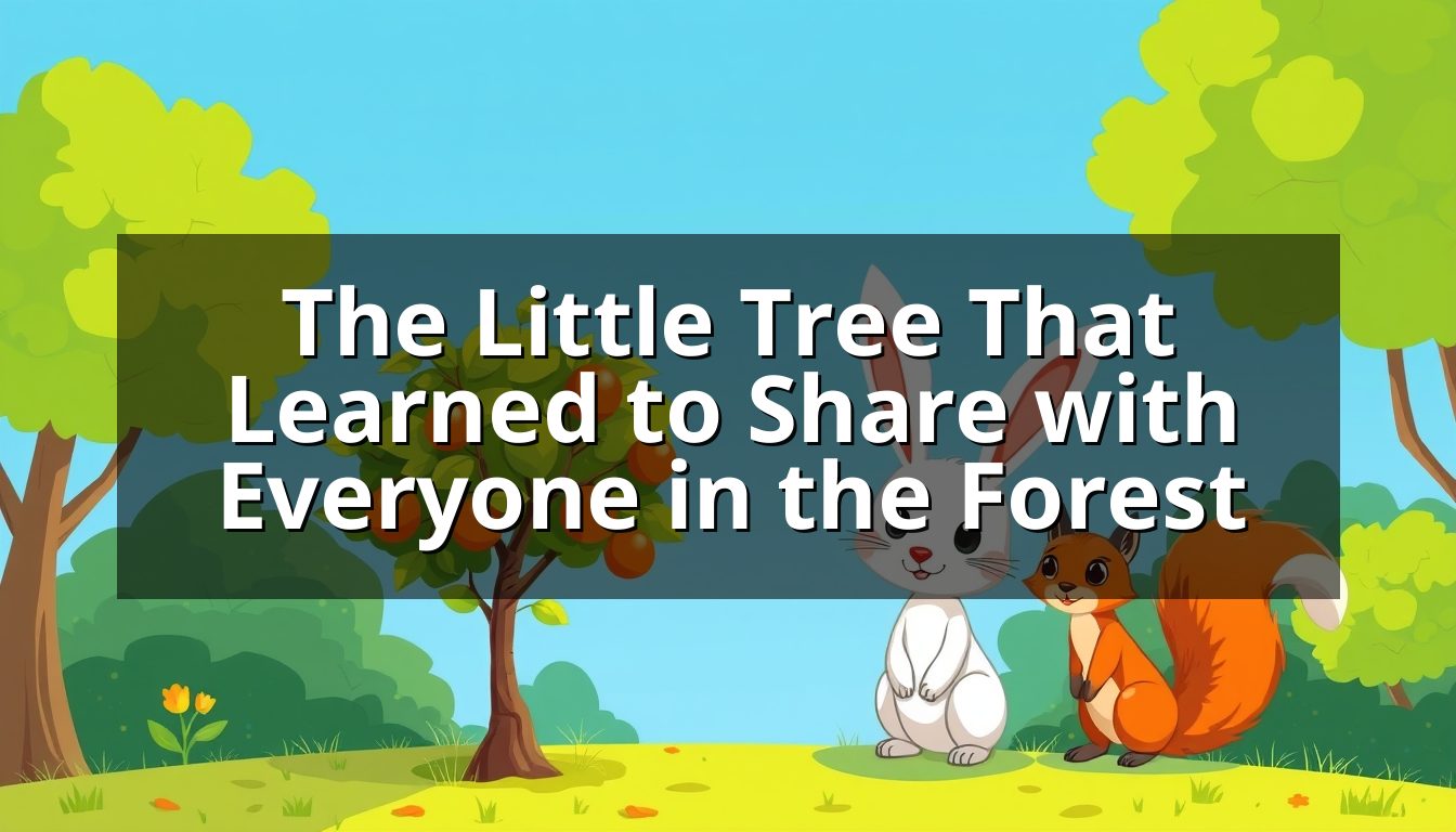 The Little Tree That Learned to Share with Everyone in the Forest