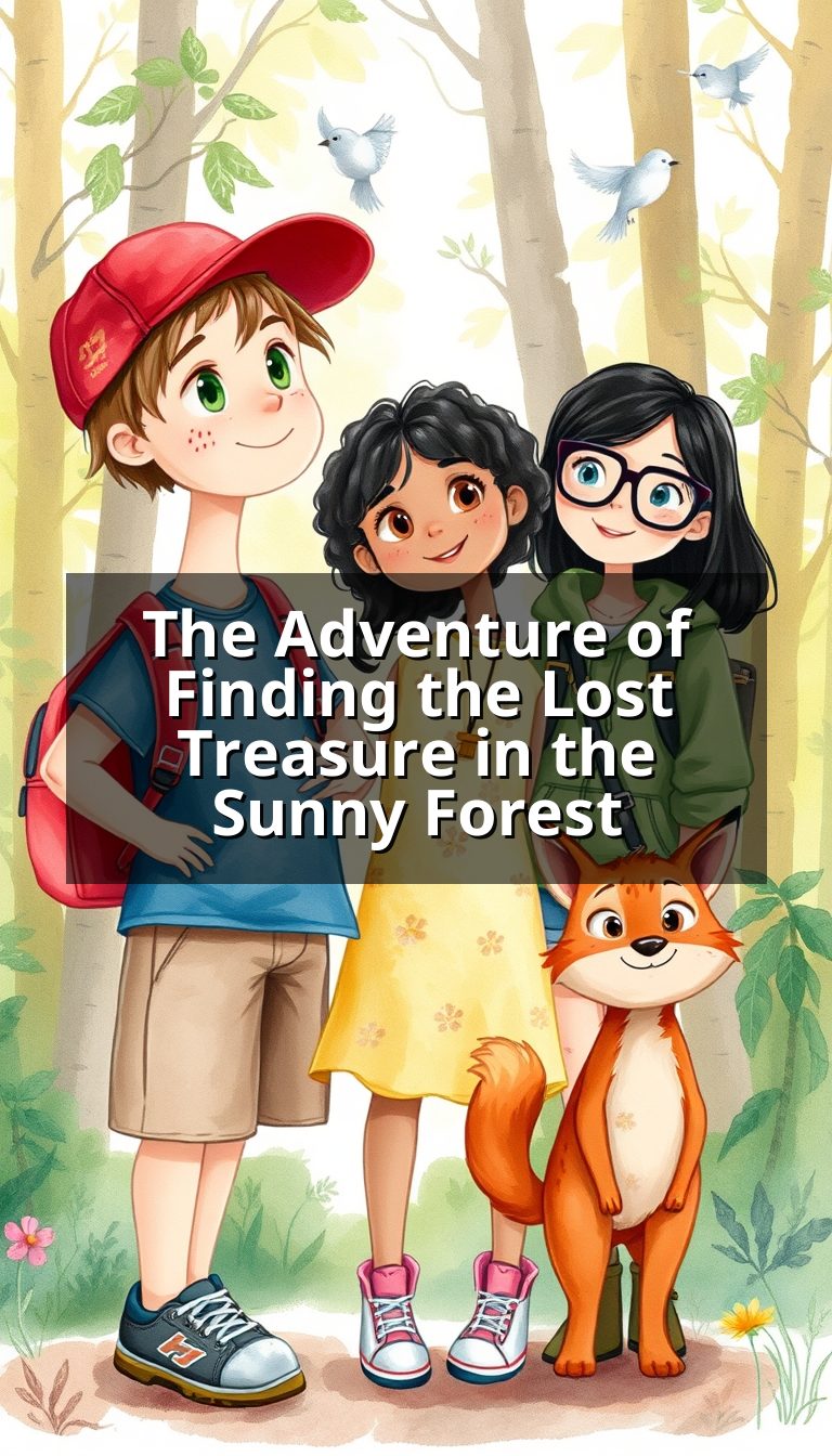 The Adventure of Finding the Lost Treasure in the Sunny Forest