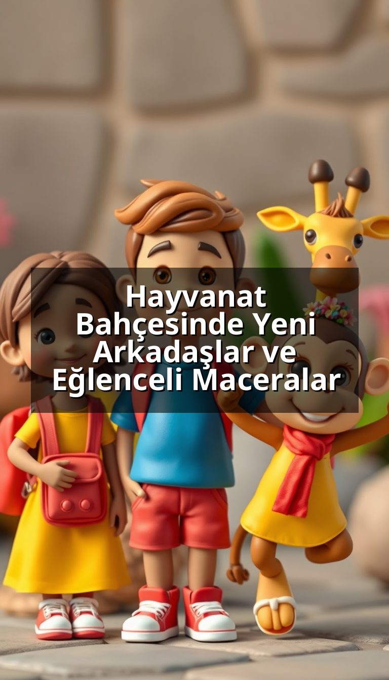 Hayvanat Bahçesinde Yeni Arkadaşlar ve Eğlenceli Maceralar