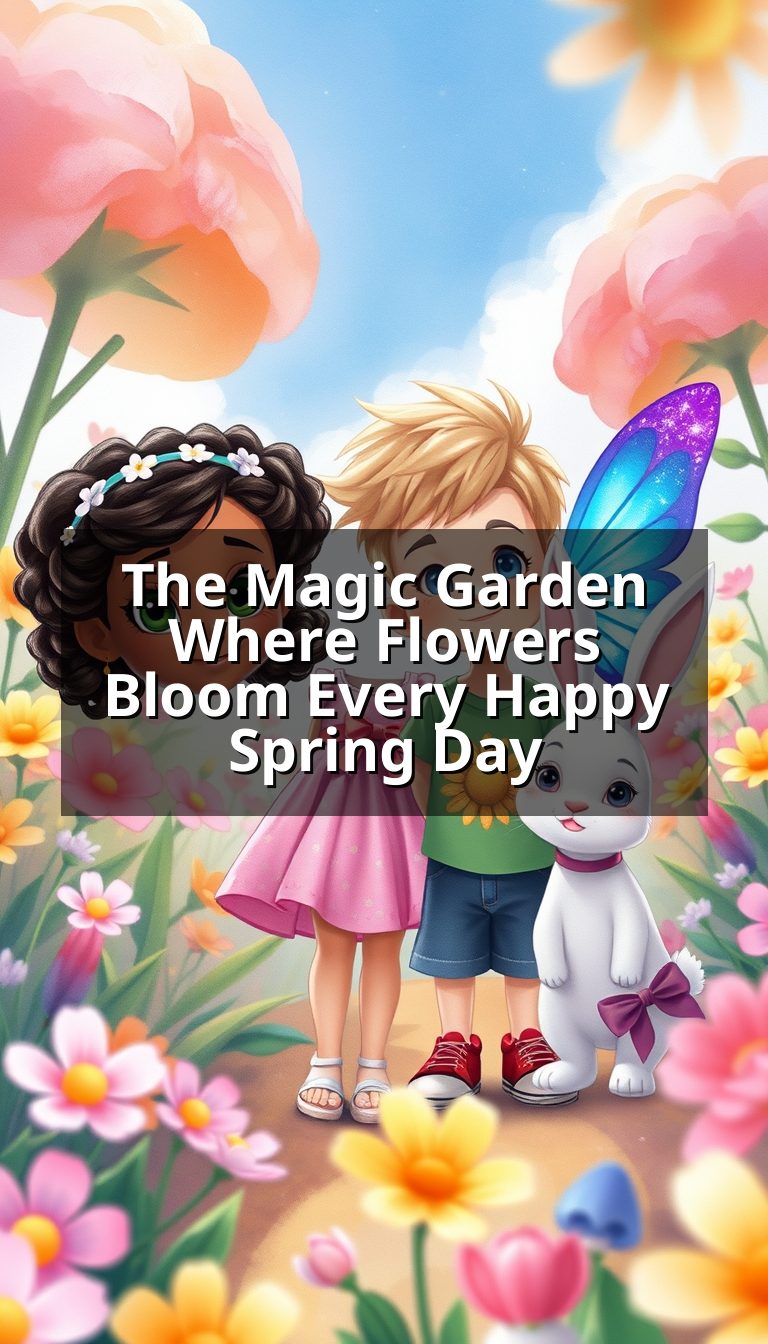 The Magic Garden Where Flowers Bloom Every Happy Spring Day