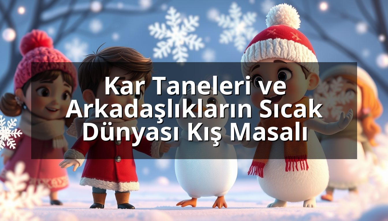 Kar Taneleri ve Arkadaşlıkların Sıcak Dünyası Kış Masalı