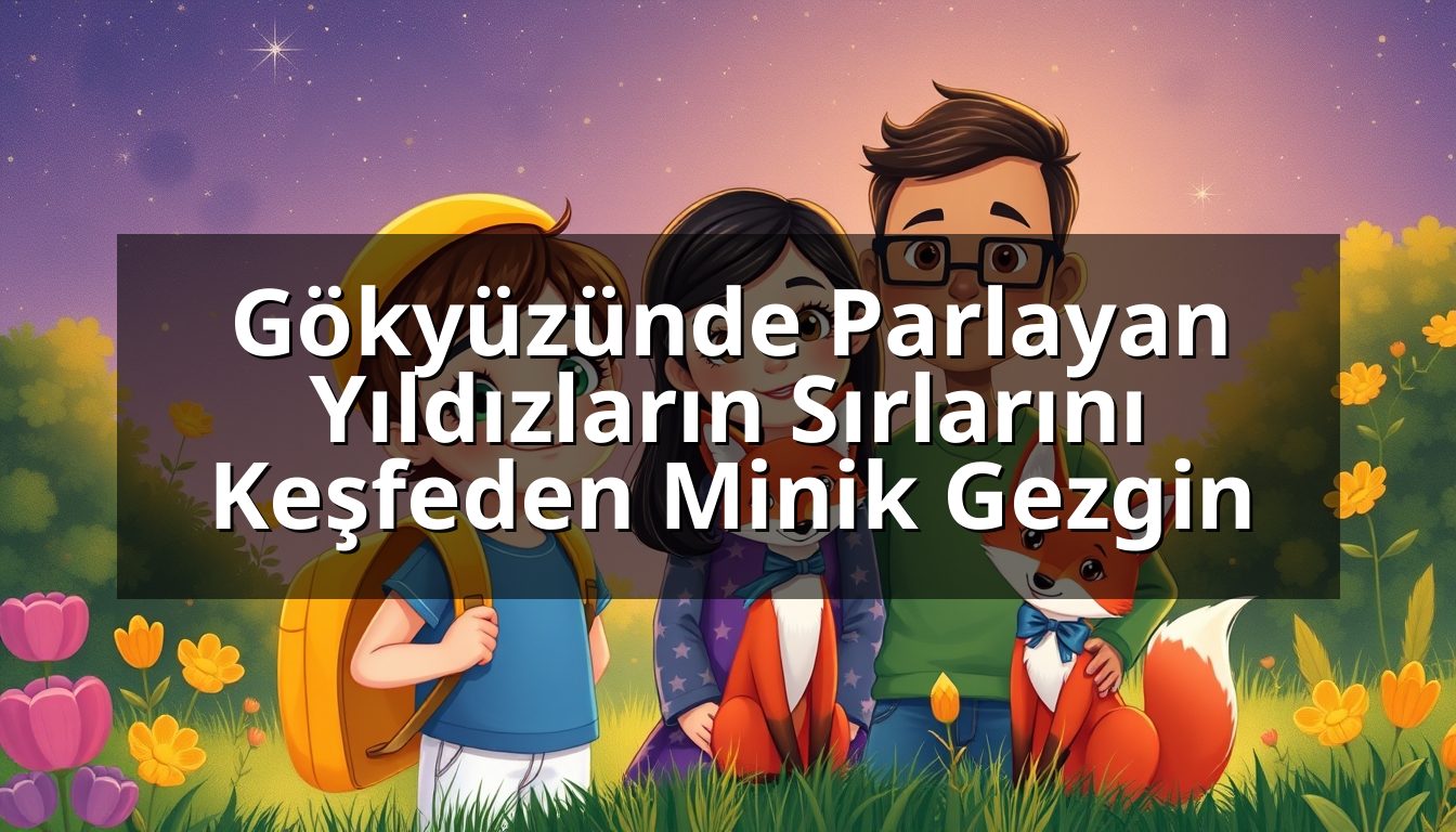 Gökyüzünde Parlayan Yıldızların Sırlarını Keşfeden Minik Gezgin