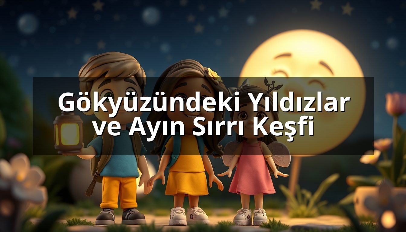 Gökyüzündeki Yıldızlar ve Ayın Sırrı Keşfi