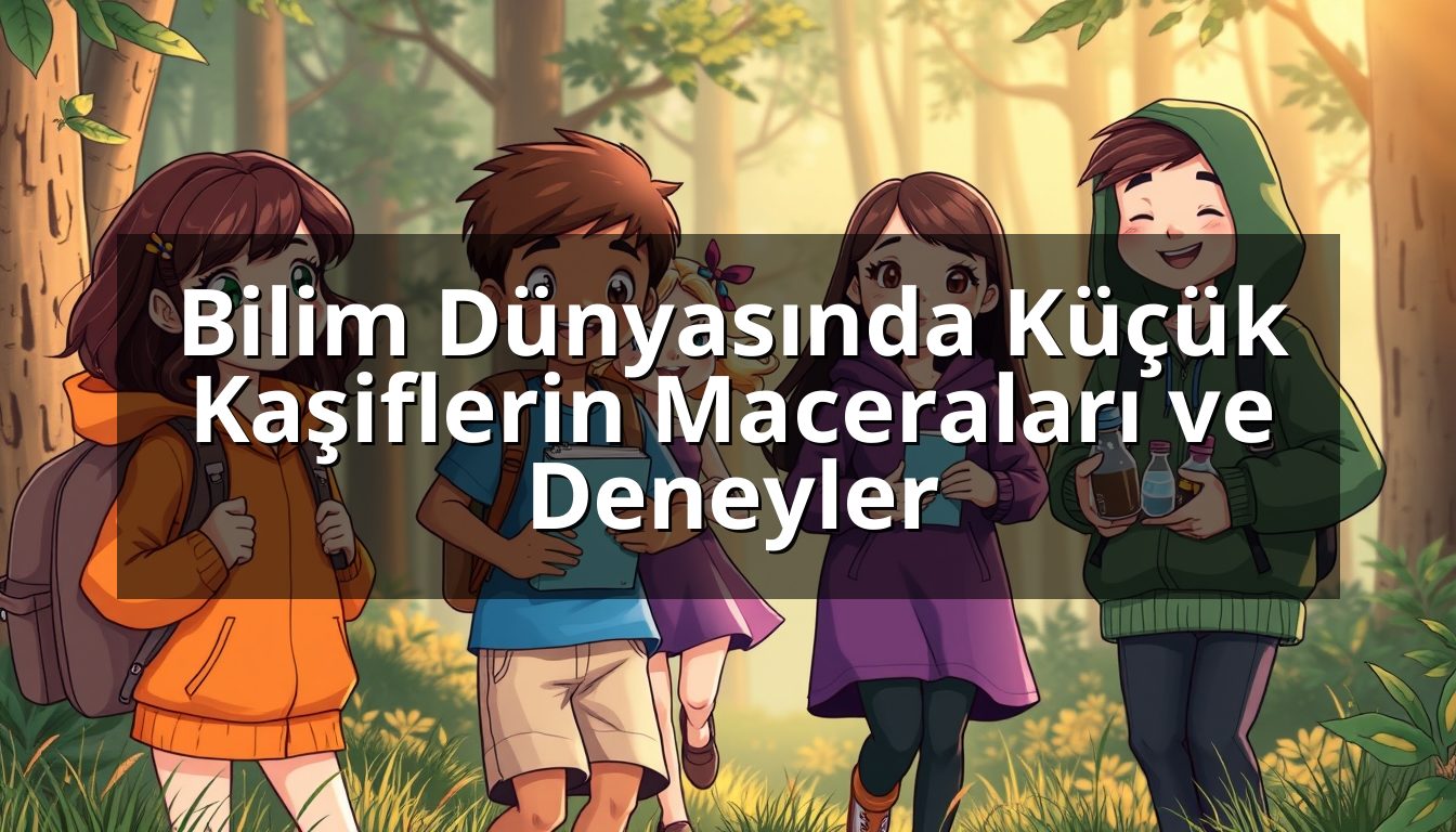Bilim Dünyasında Küçük Kaşiflerin Maceraları ve Deneyler