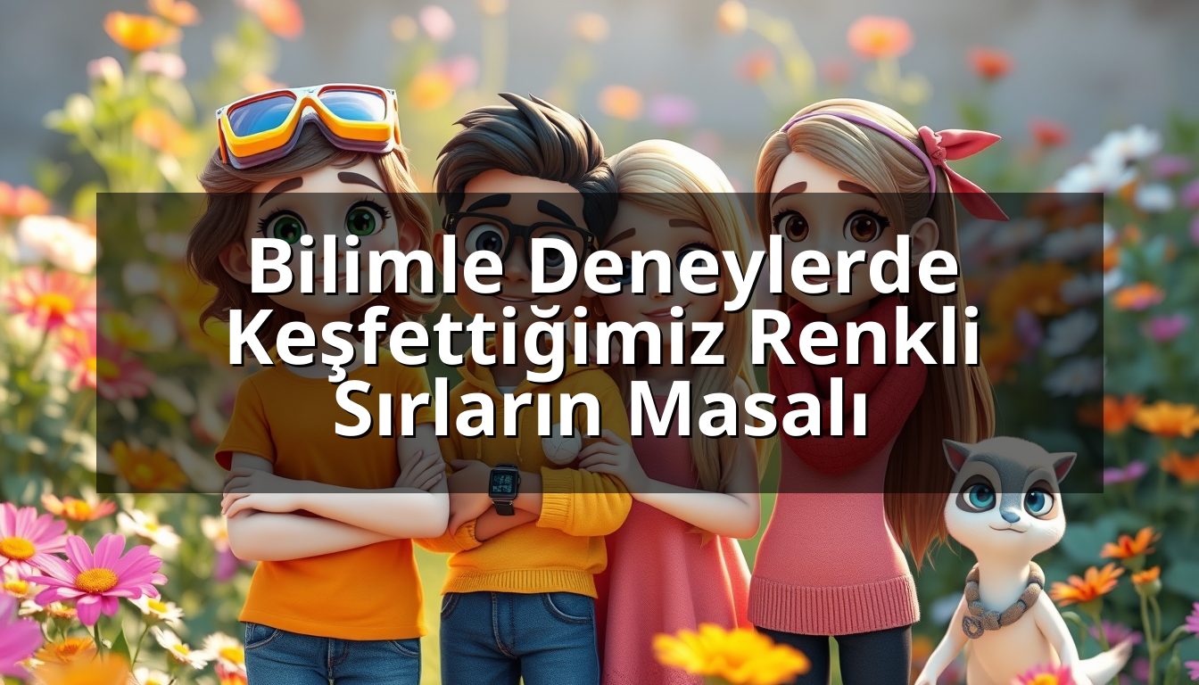 Bilimle Deneylerde Keşfettiğimiz Renkli Sırların Masalı