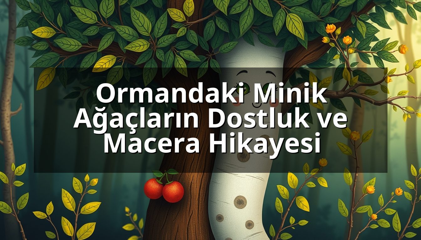 Ormandaki Minik Ağaçların Dostluk ve Macera Hikayesi