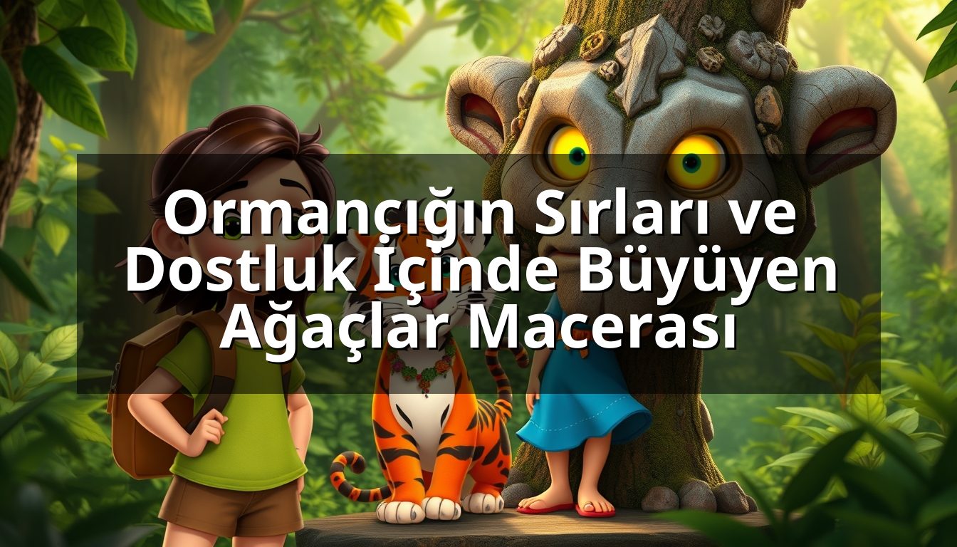 Ormancığın Sırları ve Dostluk İçinde Büyüyen Ağaçlar Macerası