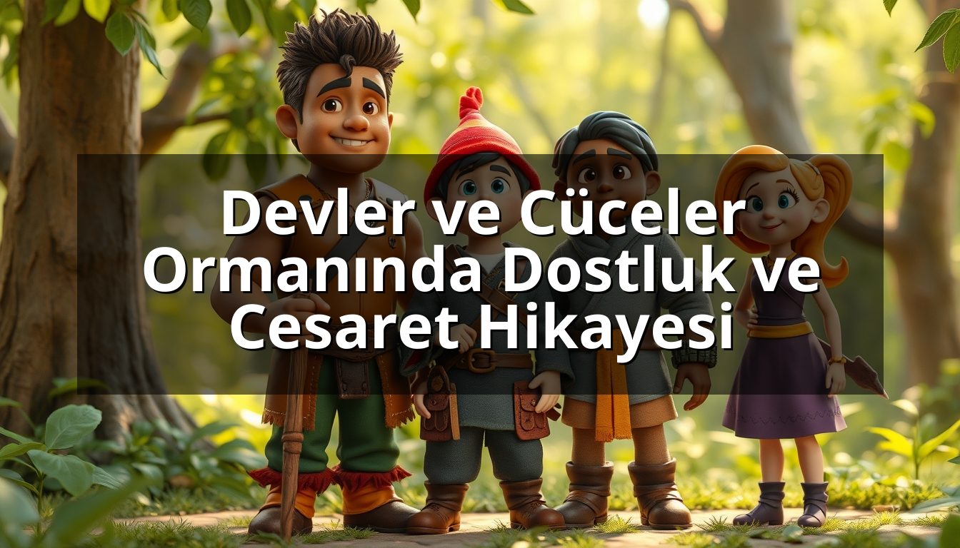 Devler ve Cüceler Ormanında Dostluk ve Cesaret Hikayesi