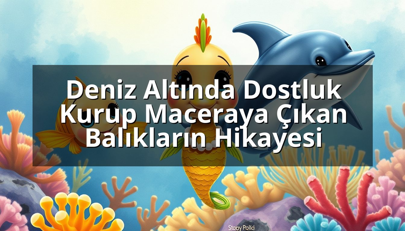 Deniz Altında Dostluk Kurup Maceraya Çıkan Balıkların Hikayesi