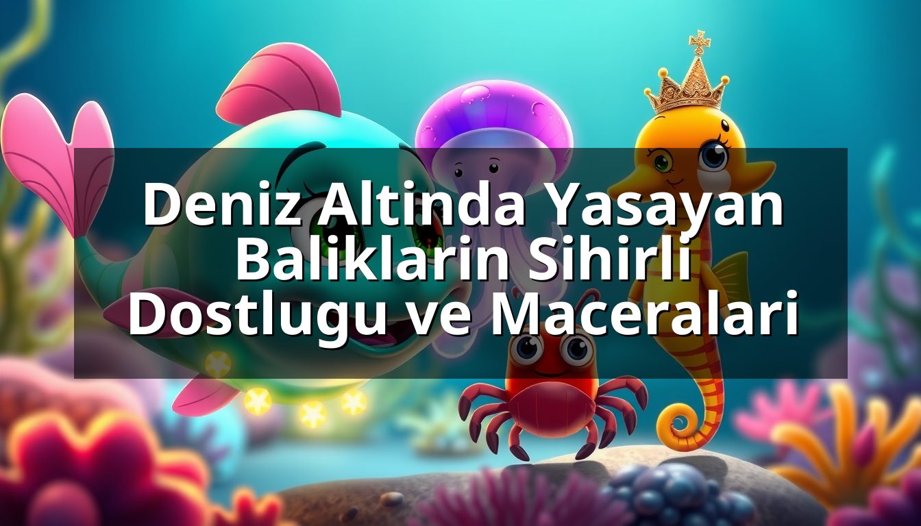 Deniz Altinda Yasayan Baliklarin Sihirli Dostlugu ve Maceralari