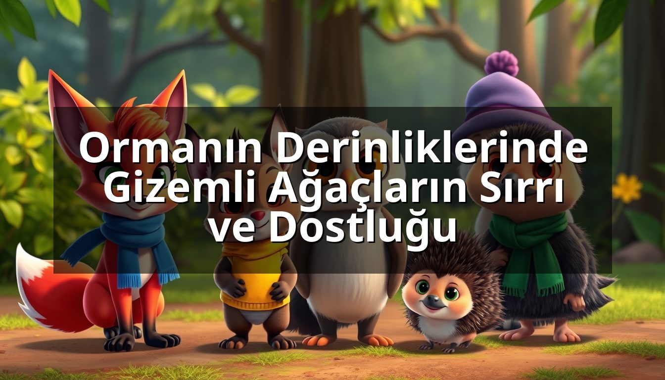 Ormanın Derinliklerinde Gizemli Ağaçların Sırrı ve Dostluğu