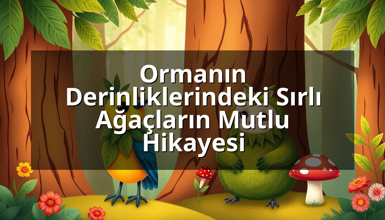 Ormanın Derinliklerindeki Sırlı Ağaçların Mutlu Hikayesi