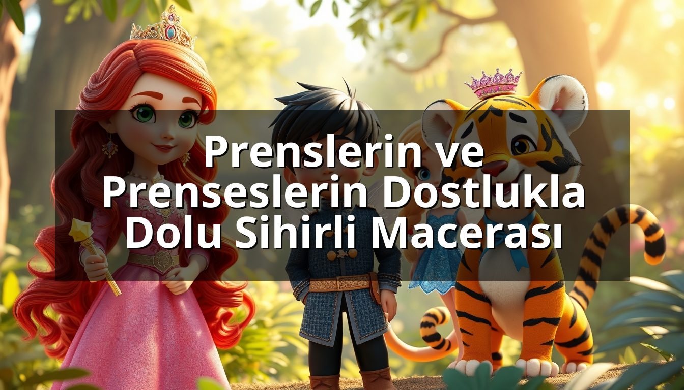 Prenslerin ve Prenseslerin Dostlukla Dolu Sihirli Macerası