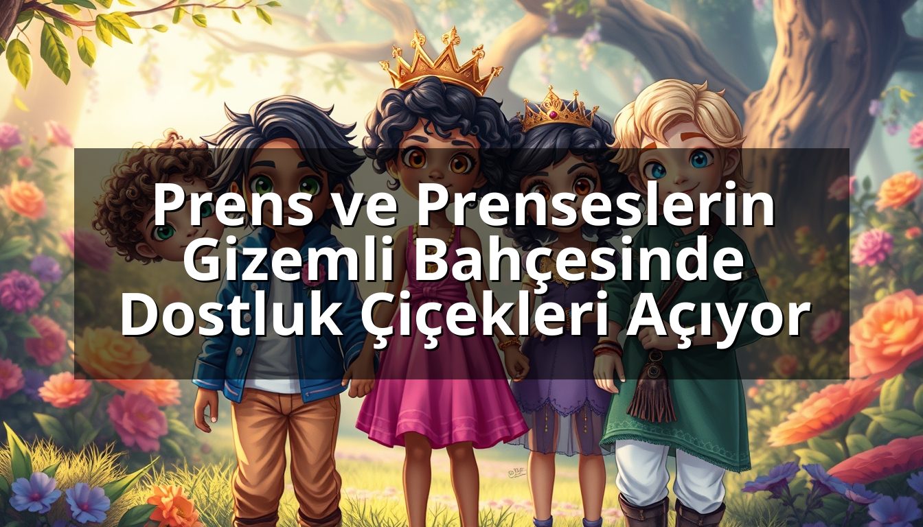 Prens ve Prenseslerin Gizemli Bahçesinde Dostluk Çiçekleri Açıyor