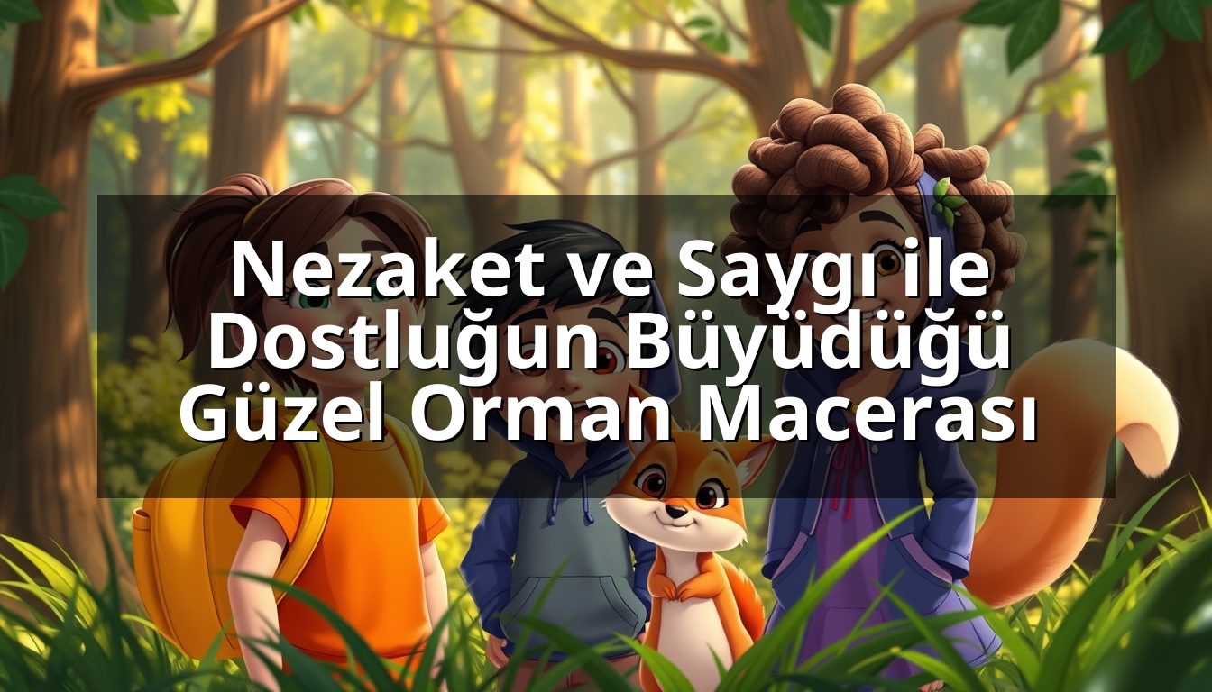 Nezaket ve Saygı ile Dostluğun Büyüdüğü Güzel Orman Macerası