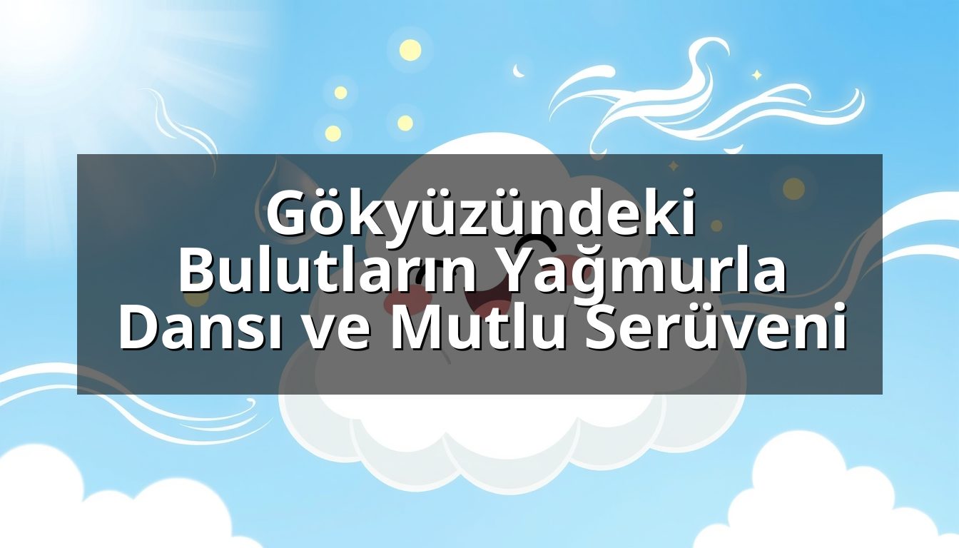 Gökyüzündeki Bulutların Yağmurla Dansı ve Mutlu Serüveni