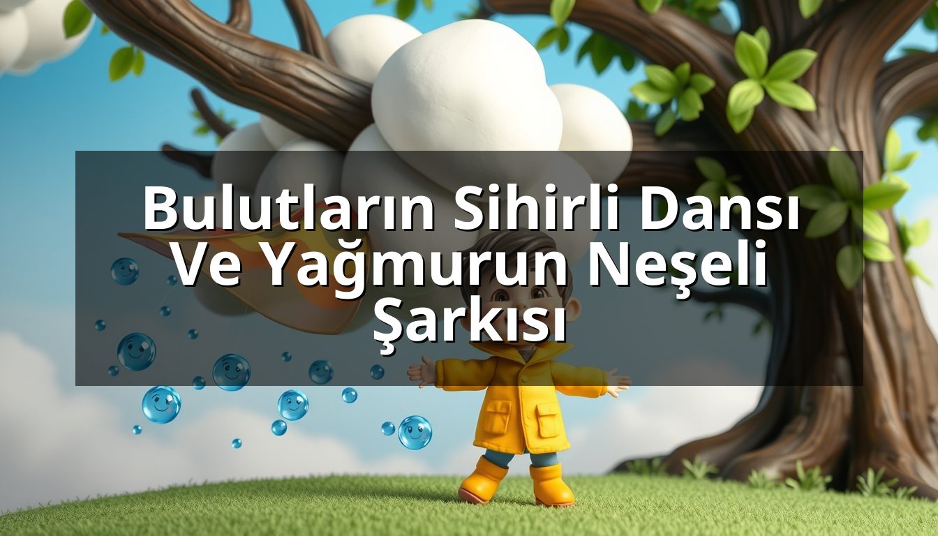 Bulutların Sihirli Dansı Ve Yağmurun Neşeli Şarkısı