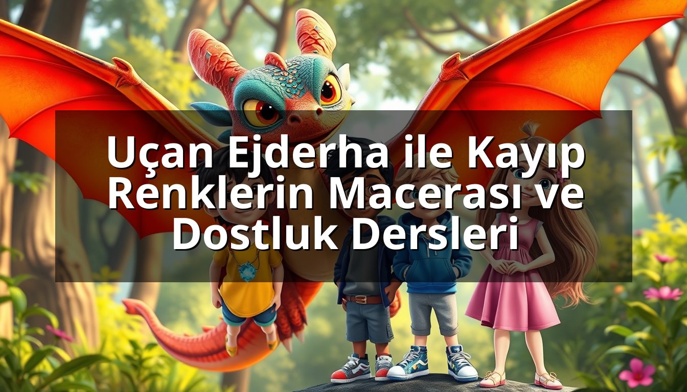 Uçan Ejderha ile Kayıp Renklerin Macerası ve Dostluk Dersleri