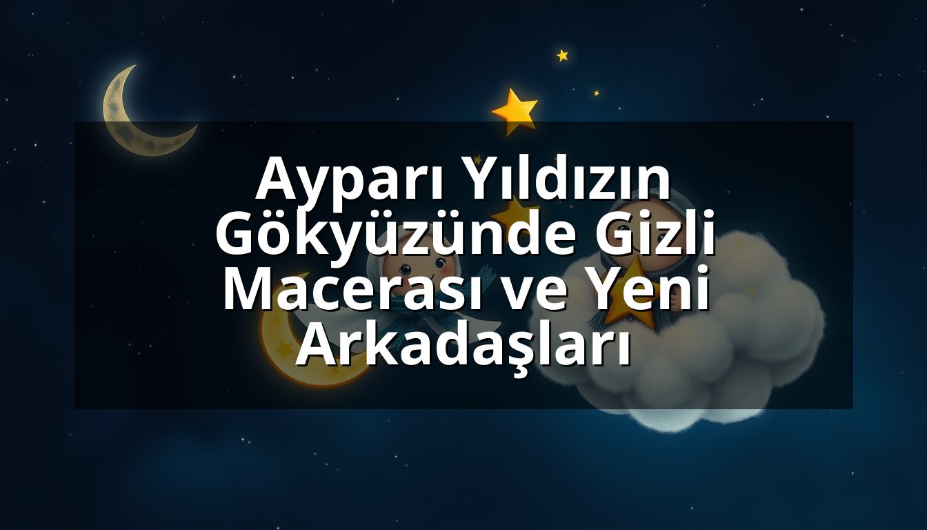 Ayparı Yıldızın Gökyüzünde Gizli Macerası ve Yeni Arkadaşları