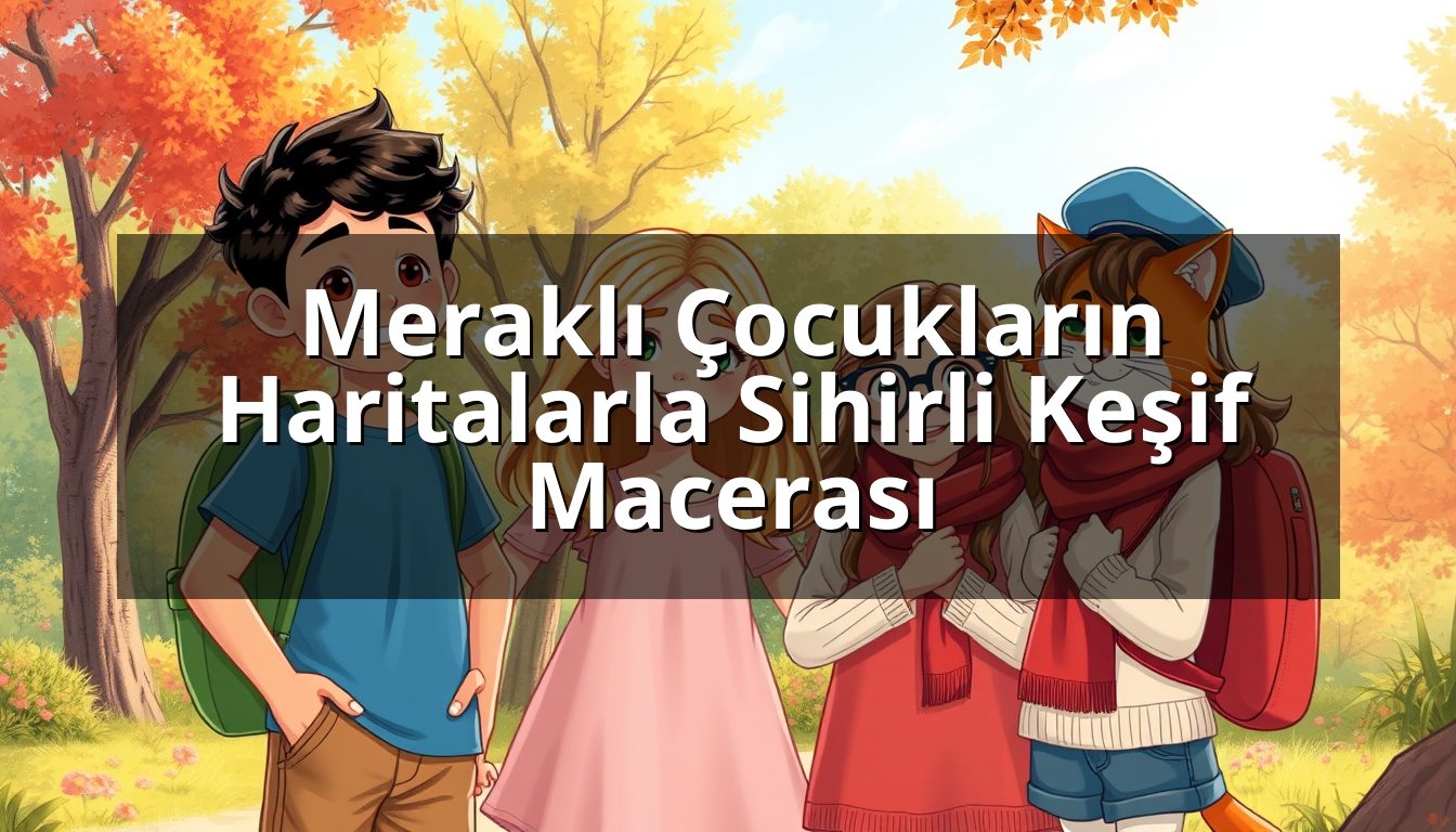 Meraklı Çocukların Haritalarla Sihirli Keşif Macerası