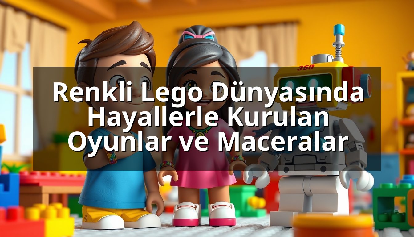 Renkli Lego Dünyasında Hayallerle Kurulan Oyunlar ve Maceralar