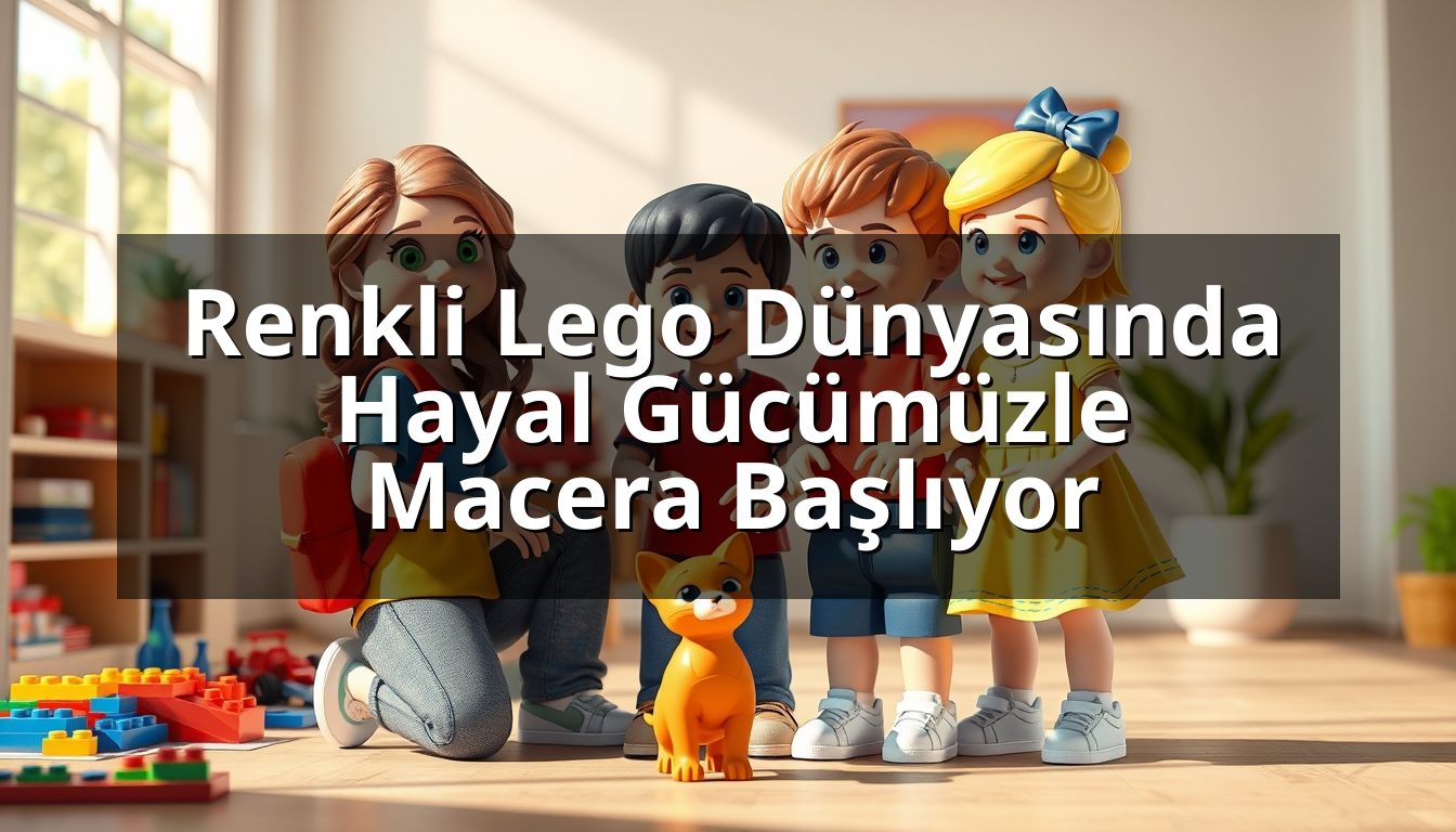 Renkli Lego Dünyasında Hayal Gücümüzle Macera Başlıyor