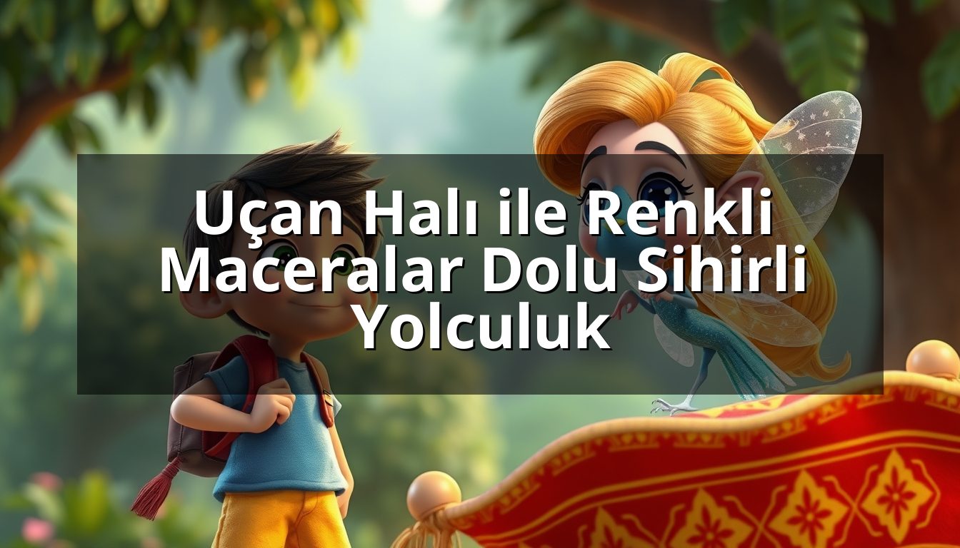 Uçan Halı ile Renkli Maceralar Dolu Sihirli Yolculuk