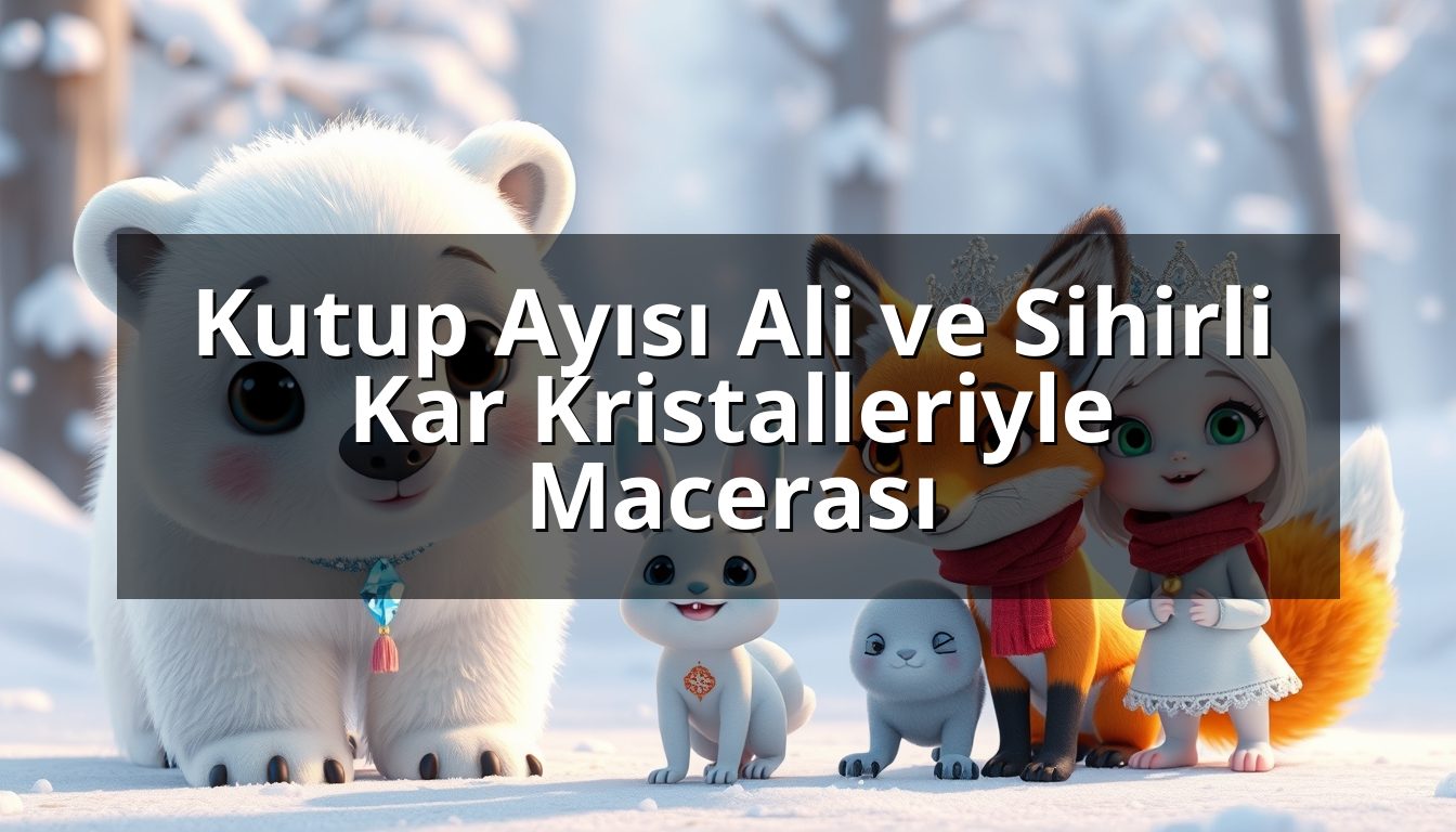 Kutup Ayısı Ali ve Sihirli Kar Kristalleriyle Macerası