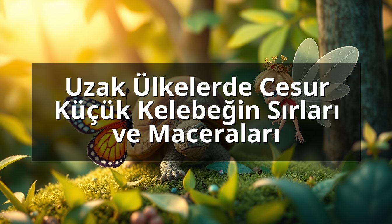Uzak Ülkelerde Cesur Küçük Kelebeğin Sırları ve Maceraları