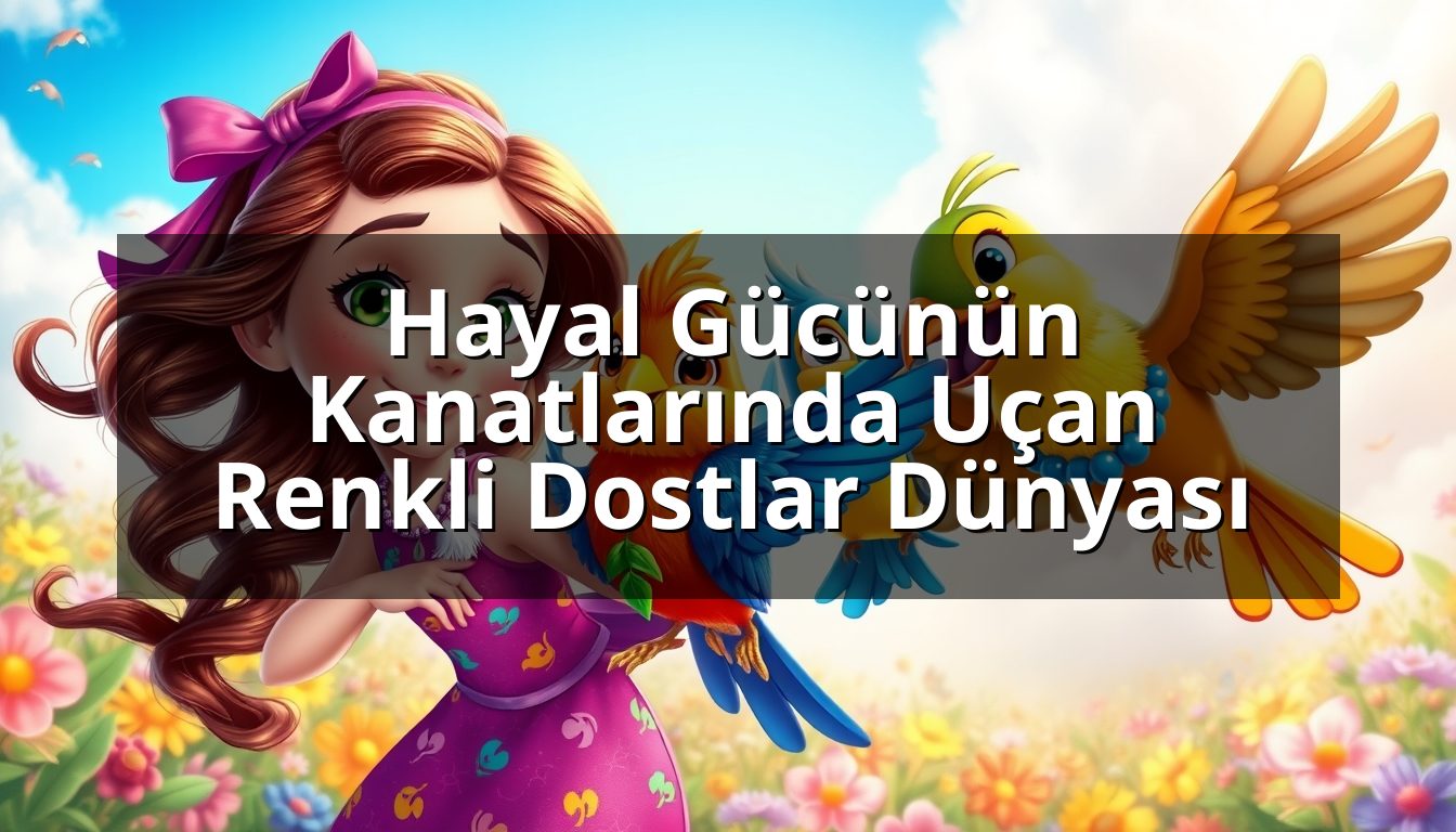 Hayal Gücünün Kanatlarında Uçan Renkli Dostlar Dünyası