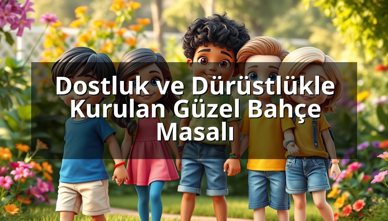 Dostluk ve Dürüstlükle Kurulan Güzel Bahçe Masalı