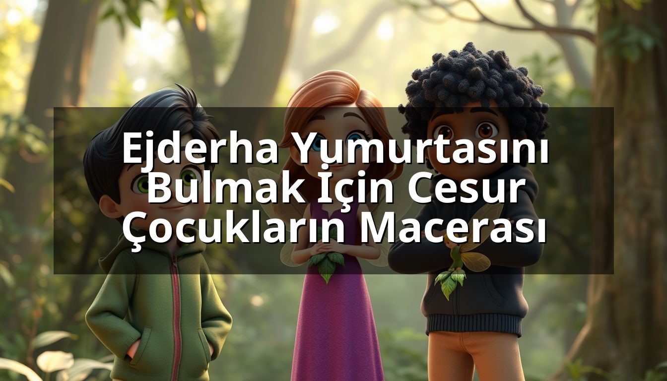 Ejderha Yumurtasını Bulmak İçin Cesur Çocukların Macerası