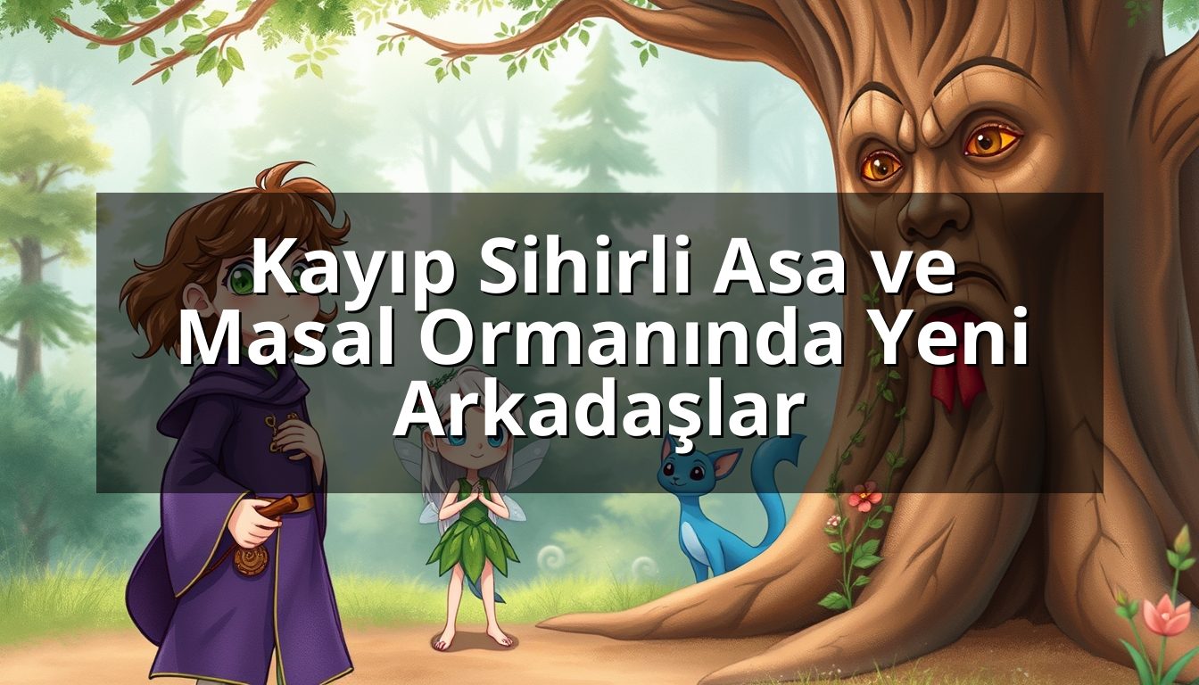 Kayıp Sihirli Asa ve Masal Ormanında Yeni Arkadaşlar