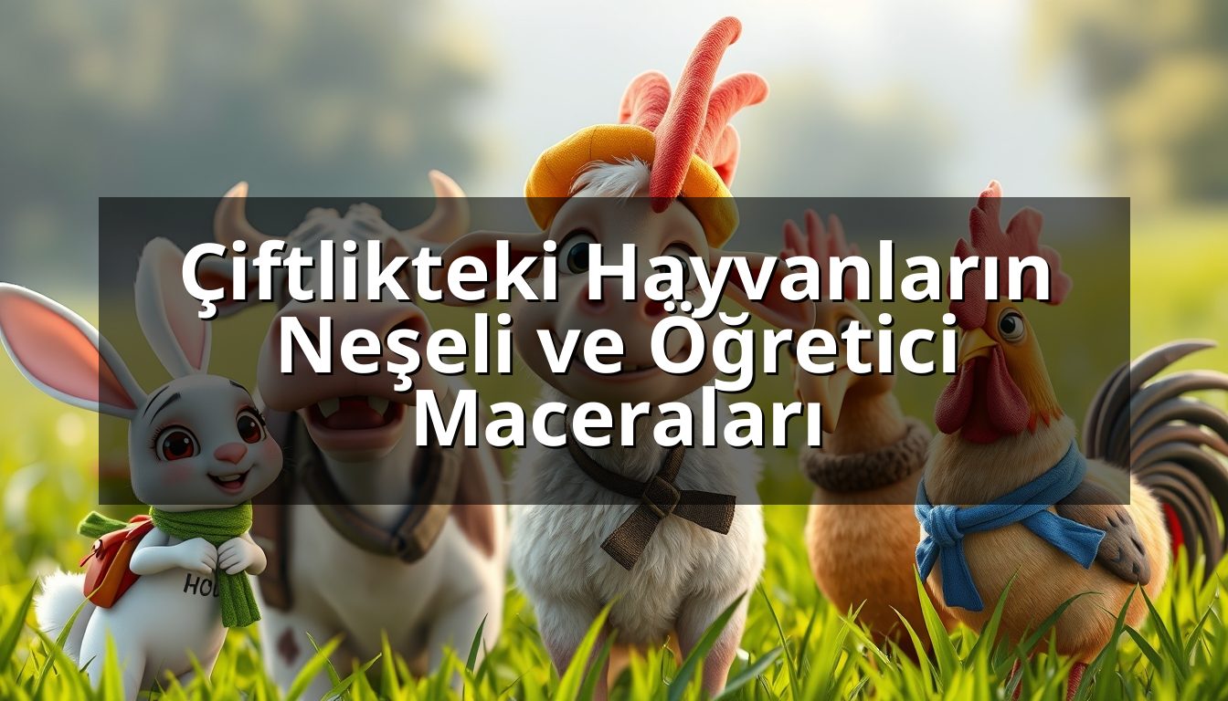 Çiftlikteki Hayvanların Neşeli ve Öğretici Maceraları
