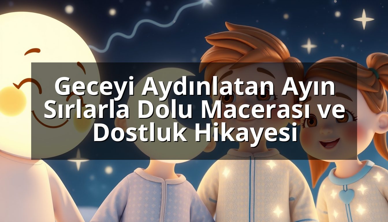 Geceyi Aydınlatan Ayın Sırlarla Dolu Macerası ve Dostluk Hikayesi