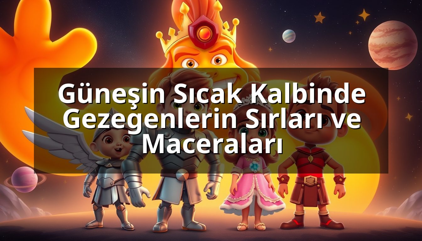 Güneşin Sıcak Kalbinde Gezegenlerin Sırları ve Maceraları