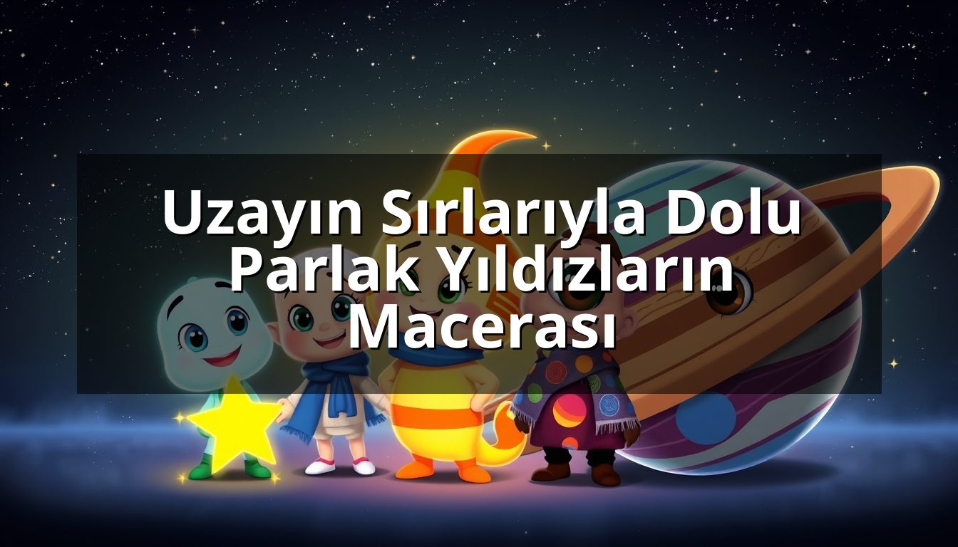 Uzayın Sırlarıyla Dolu Parlak Yıldızların Macerası