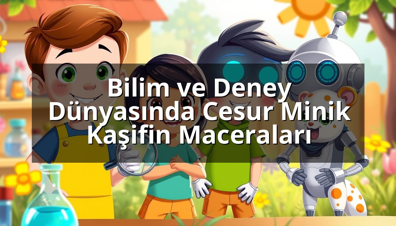 Bilim ve Deney Dünyasında Cesur Minik Kaşifin Maceraları