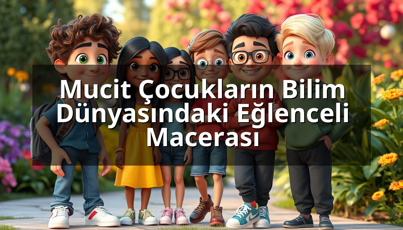 Mucit Çocukların Bilim Dünyasındaki Eğlenceli Macerası