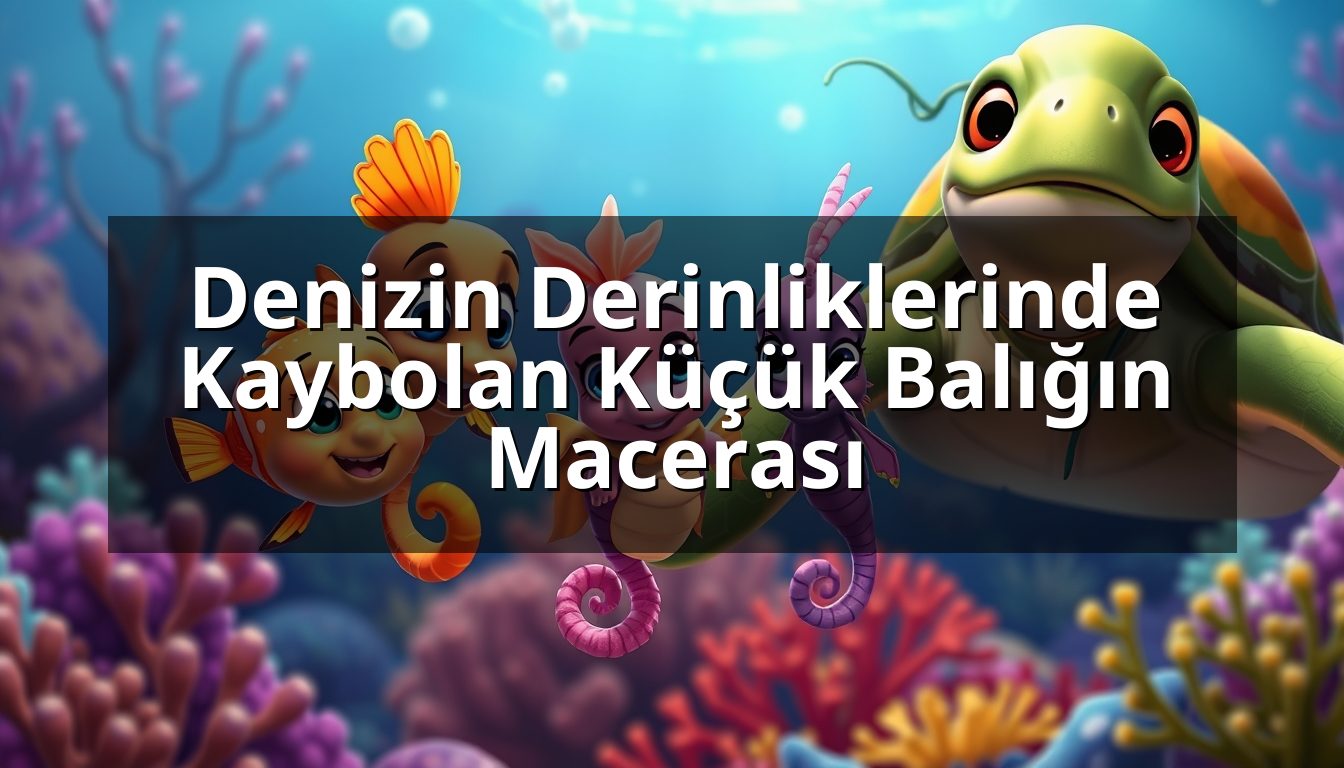 Denizin Derinliklerinde Kaybolan Küçük Balığın Macerası