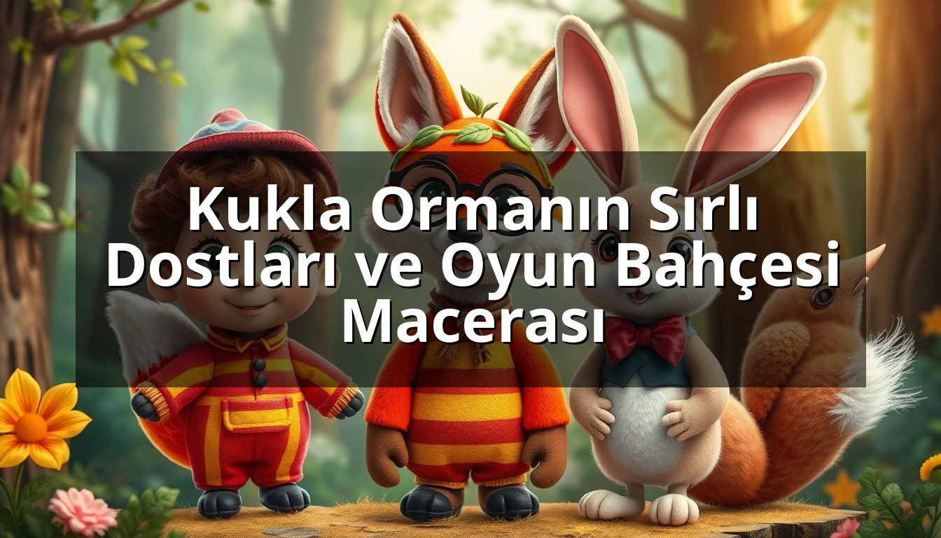 Kukla Ormanın Sırlı Dostları ve Oyun Bahçesi Macerası