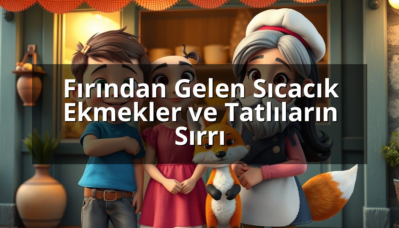 Fırından Gelen Sıcacık Ekmekler ve Tatlıların Sırrı
