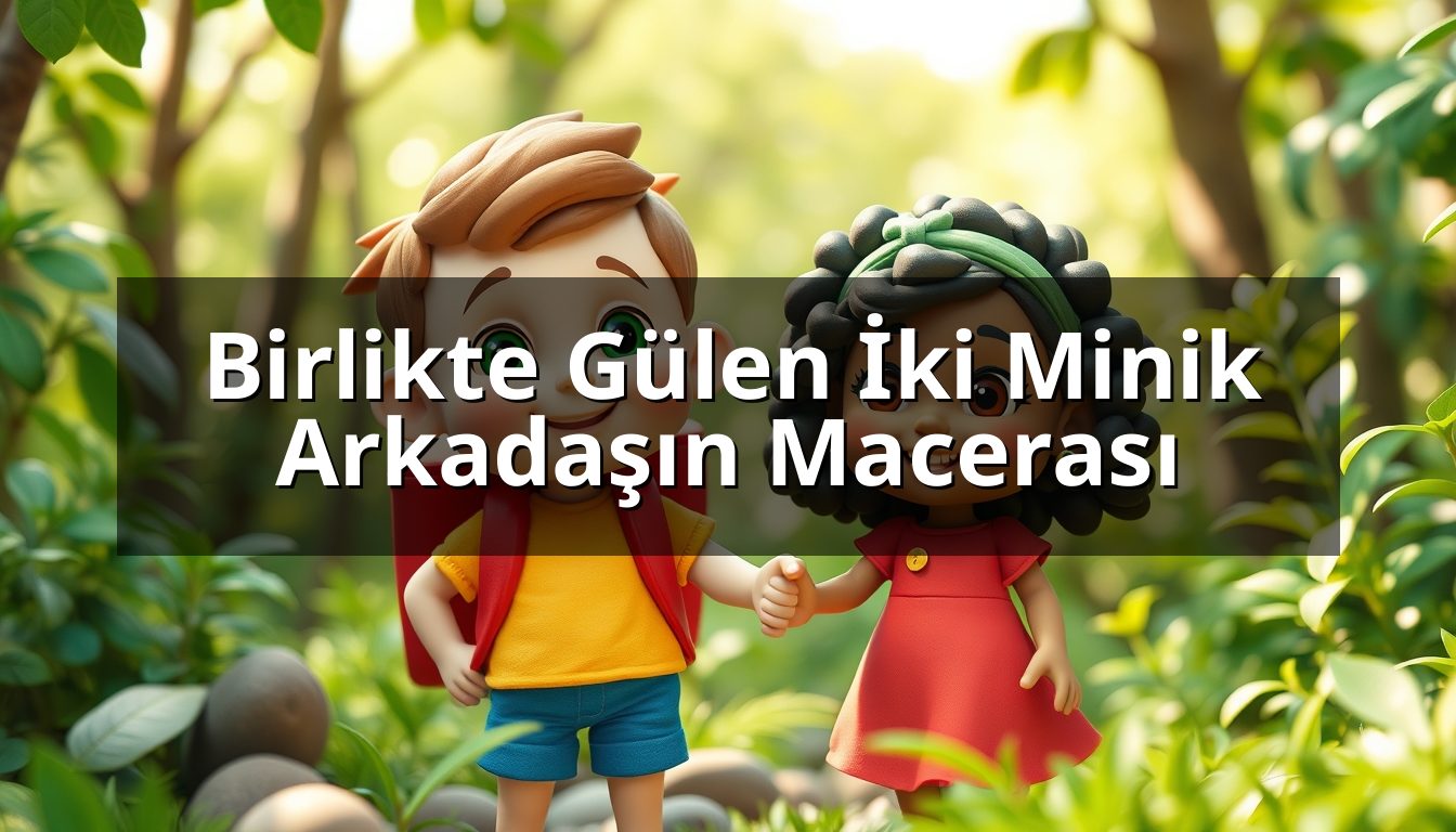 Birlikte Gülen İki Minik Arkadaşın Macerası