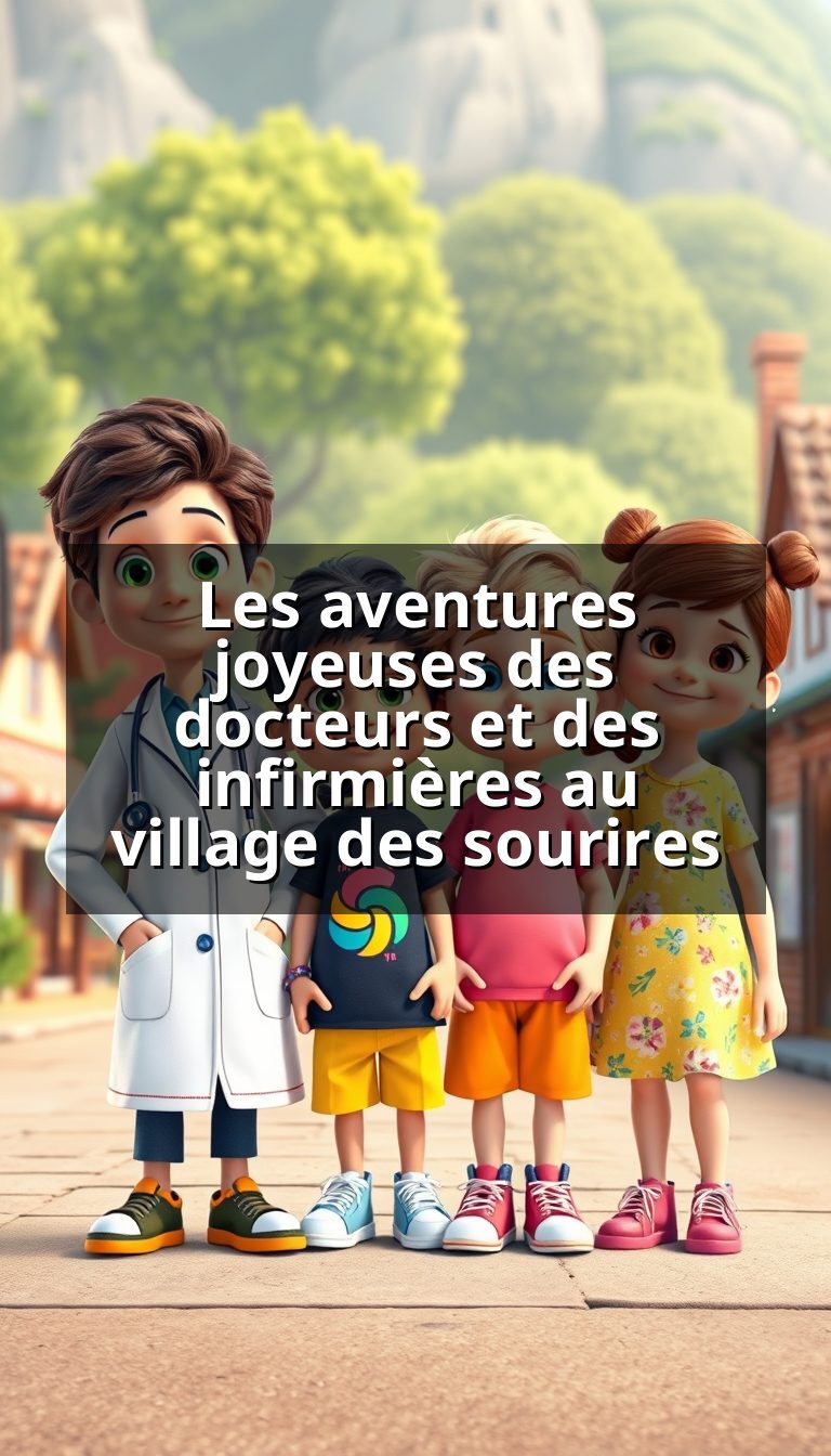 Les aventures joyeuses des docteurs et des infirmières au village des sourires