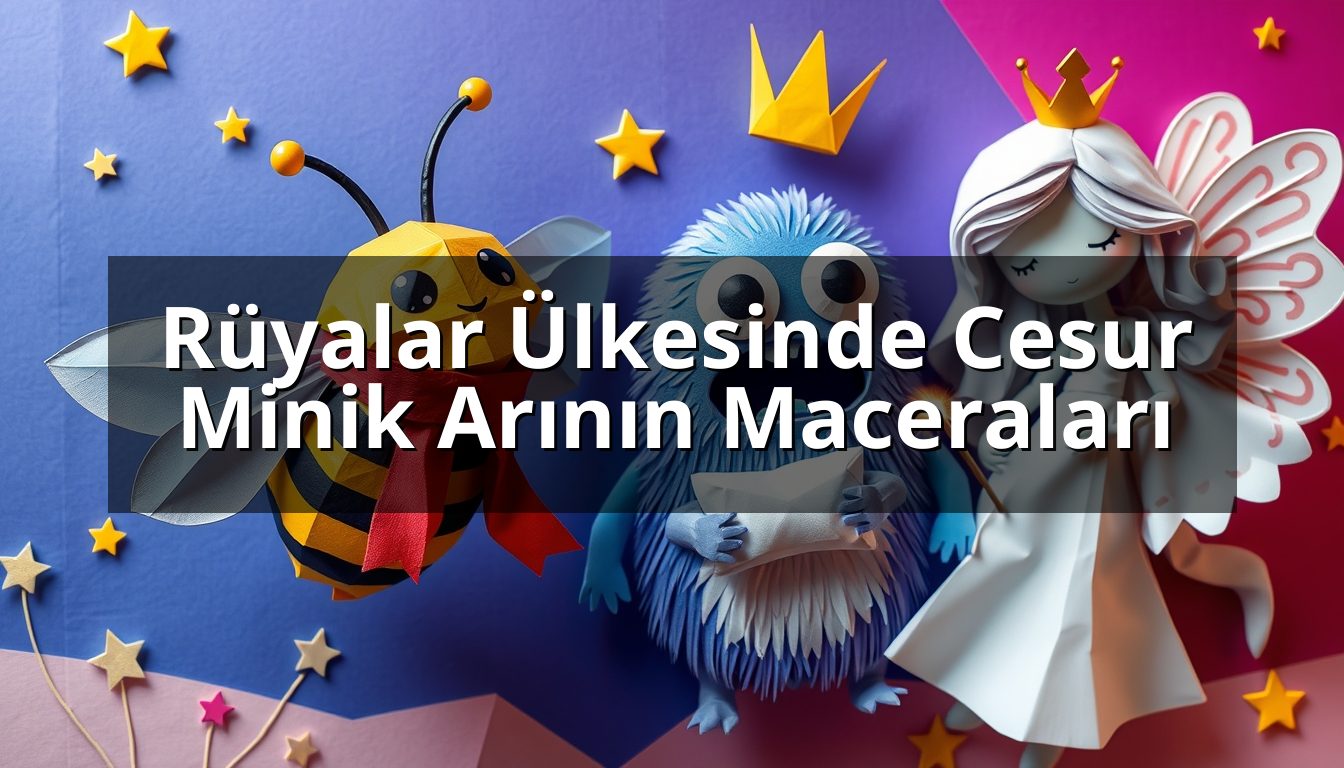 Rüyalar Ülkesinde Cesur Minik Arının Maceraları