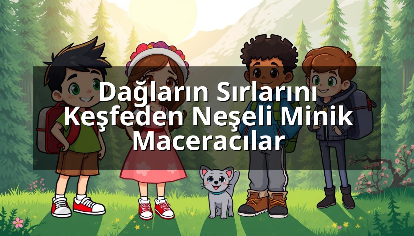 Dağların Sırlarını Keşfeden Neşeli Minik Maceracılar
