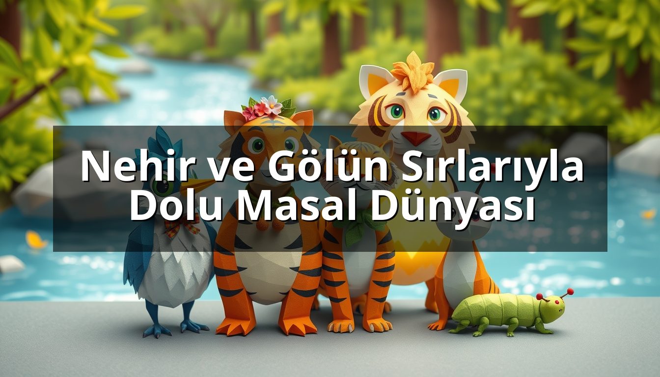 Nehir ve Gölün Sırlarıyla Dolu Masal Dünyası
