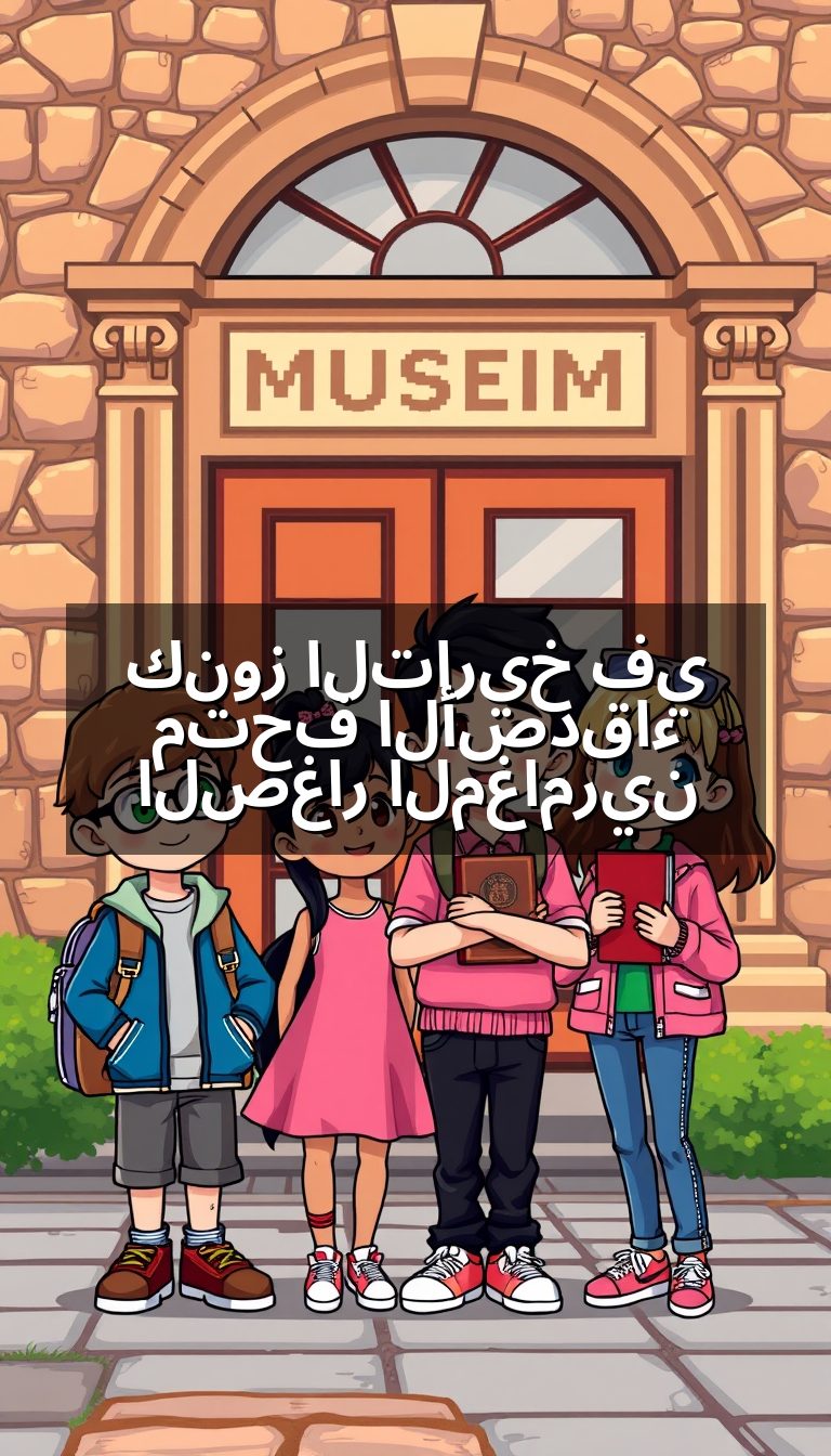 كنوز التاريخ في متحف الأصدقاء الصغار المغامرين